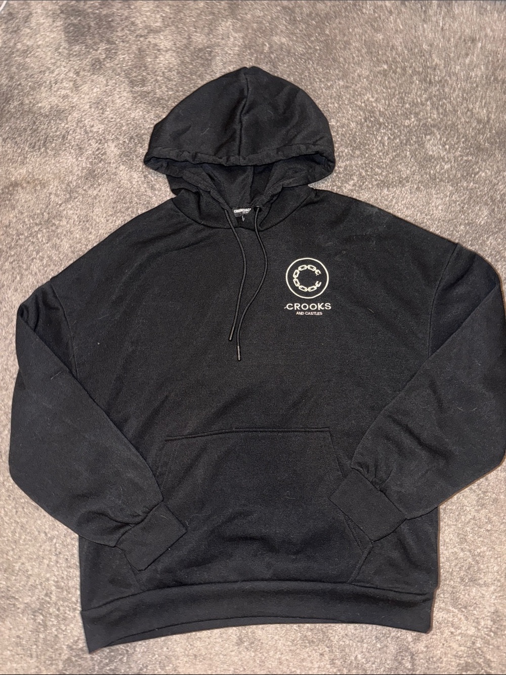 Crooks & Castles Black Hoodie